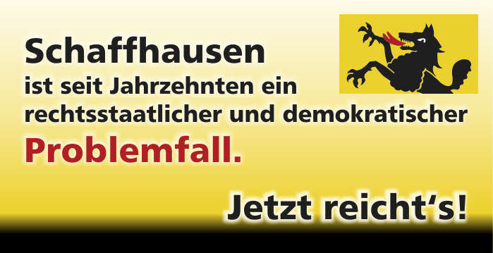 Problemfall Schaffhausen